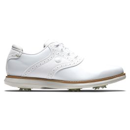 FootJoy Women's Traditions Golf Shoes White/White 97901 - Carl's Golfland