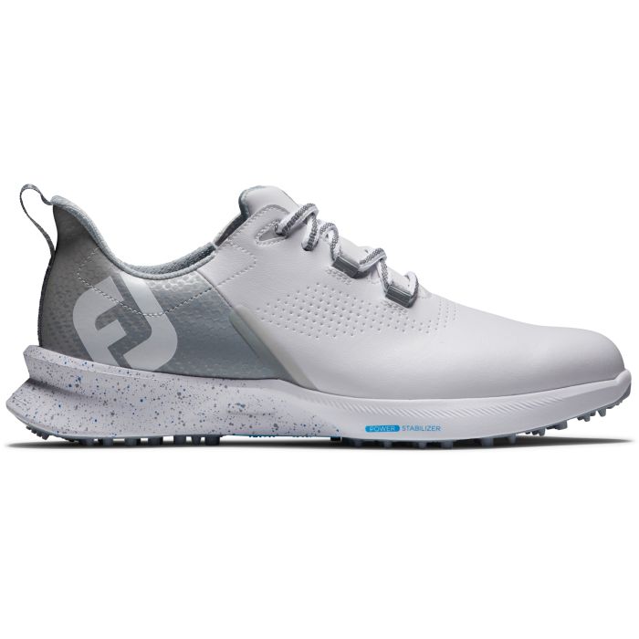 FootJoy Fuel Golf Shoes White/Gray 55427 - Carl's Golfland